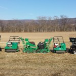 Lawn maintenance equipment of Meehan's Turf Care in Hagerstown, MD